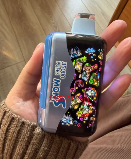 巴博炫彩Bubblemon Graffiti 35000一次性电子烟韩系潮玩颜值拉满