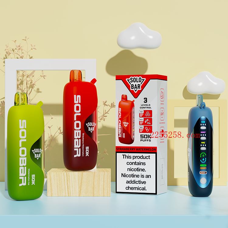 索罗 Solobar 50000 口一次性电子烟测评,可调甜度冰度 双模式高续航标杆